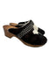 Saint Laurent Shoe Size 37.5 Brown, White & Black Leather Upper Ponyhair Clogs Brown, White & Black / 37.5