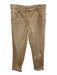 Brunello Cucinelli Size 10 Beige Cotton Denim Zip Fly Mid Rise Jeans Beige / 10