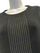 Brunello Cucinelli Size M Black & Silver Cotton Sleeveless Metal Detail Sweater Black & Silver / M