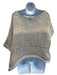 Brunello Cucinelli Size XL Beige & Cream Cotton & Polyamide Loose Knit Sweater Beige & Cream / XL