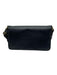 Stella McCartney Black & Beige Leather Magnetic Flap Crossbody Strap Camera Bag Black & Beige / XS