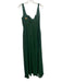 Birdy Grey Size M Green Polyester Chiffon Side Pockets shoulder ties Gown Green / M