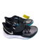 Nike Shoe Size 8 Black & Teal Low Top Laces Velcro closure Basketball Sneakers Black & Teal / 8