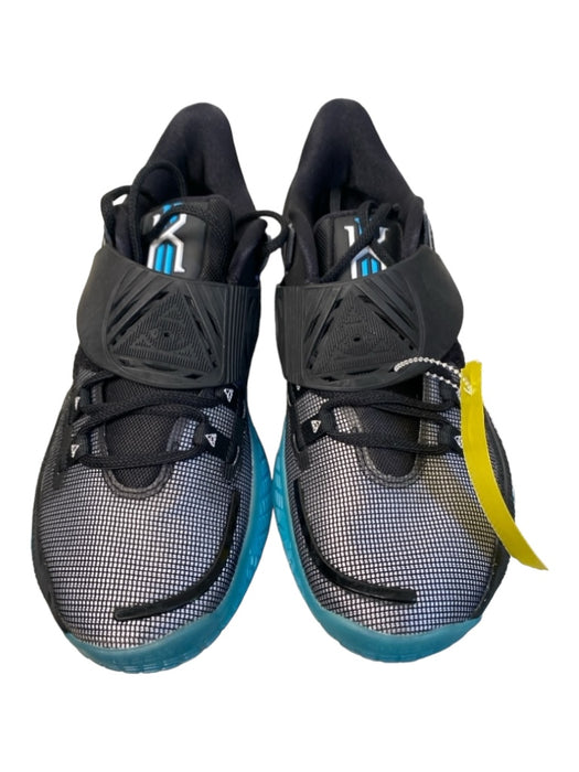 Nike Shoe Size 8 Black & Teal Low Top Laces Velcro closure Basketball Sneakers Black & Teal / 8