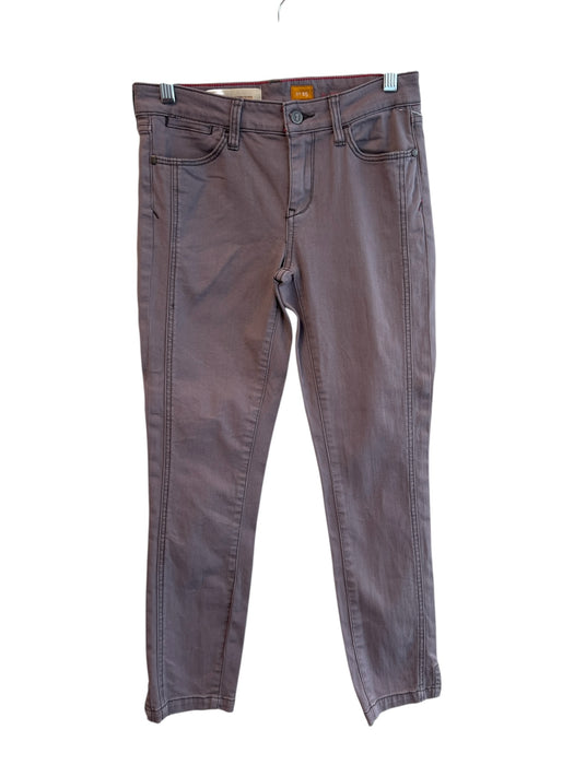 Pilcro and the Letterpress Size 25 Gray Purple Cotton High Rise Zip Fly Jeans Gray Purple / 25