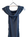 Lioness Size Medium Dark Blue Viscose Sleeveless Ruched Sides Off Shoulder Dress Dark Blue / Medium