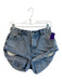 One Teaspoon Size 26 Med Light Wash Cotton Blend Button Fly 5 Pocket Shorts Med Light Wash / 26