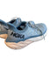 Hoka Shoe Size 8.5 Blue Nylon Round Toe lace up Low Top Sneaker Shoes Blue / 8.5