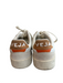 Veja Shoe Size 6 White & Orange Leather Logo Emblem Platform Lace Up Shoes White & Orange / 6