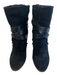 Burberry Shoe Size 37.5 Black Suede & Leather High Heel Strapy Above ankle Boots Black / 37.5