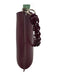 Lafayette 148 Burgundy Red Leather Braided Crossbody Strap Bucket Bag Burgundy Red / Medium