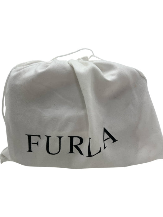 Furla Blush Pink Coated Canvas Crossbody Chain Gold Hardware Crossbody Bag Blush Pink / XS