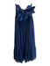 Hutch Size 2 Navy Polyester Strapless Bow Back Zip Mesh Accents Dress Navy / 2