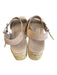 Marc Fisher Shoe Size 8 Light Pink Woven Espadrille Ankle Strap Platform Shoes Light Pink / 8