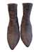 Steve Madden Shoe Size 8 Brown Suede Fabric Lined Elastic Block Heel Booties Brown / 8