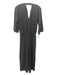 Joie Size XS Black & White Polyester Printed V Neck 3/4 Sleeve Jumpsuit Black & White / XS