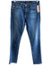 AG Size 27 Med Dark Wash Cotton Blend Skinny Mid Rise 5 Pocket Zip Fly Jeans Med Dark Wash / 27