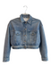 Rag & Bone Size XS Light Wash Cotton Long Sleeve Miramar silver hardware Jacket Light Wash / XS