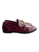 Jeffrey Campbell Shoe Size 8 Red Patent Leather gold tone metal Horsebit Shoes Red / 8