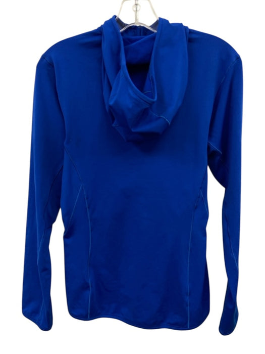 Arcteryx Size S Blue Polyester Blend Zip Front Hooded Athletic Jacket Blue / S