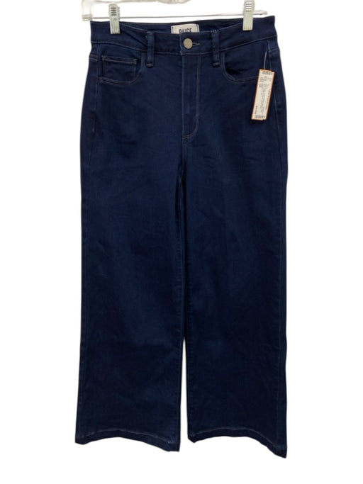 Paige Size 25 Dark Wash Rayon Blend Denim High Rise Button & Zip Fly Jeans Dark Wash / 25