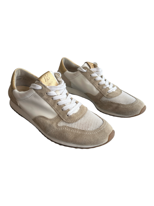 Paul Green Shoe Size 5.5 Beige Leather Suede Mesh Athletic Shoes Beige / 5.5