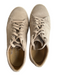Cole Haan Shoe Size 8 Beige Suede leather Rubber Sole Lace Up Low Top Shoes Beige / 8