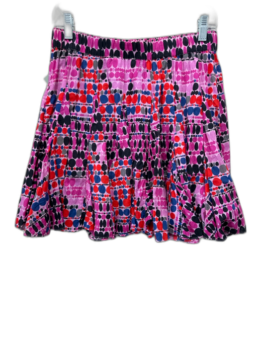 Rhode Size S Purple, Black & Multi Cotton Polka Dots Short Sleeve Skirt Set Purple, Black & Multi / S