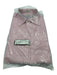 Peter Millar Size L Pink & White Cotton Plaid Button Down Long Sleeve Shirt Pink & White / L