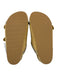 Loeffler Randall Shoe Size 7 Beige & Silver Leather Upper Studded Slide Sandals Beige & Silver / 7