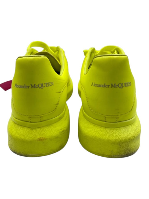 Alexander McQueen Shoe Size 42 AS IS Neon Yellow Leather Solid Men's Shoes Neon Yellow / 42