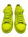 Alexander McQueen Shoe Size 42 AS IS Neon Yellow Leather Solid Men's Shoes Neon Yellow / 42