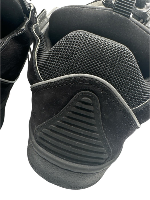 Lanvin Shoe Size 42 Black & Gray Suede & Synthetic Chunky Men's Shoes Black & Gray / 42