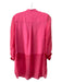 Elie Tahari Size XS Pink Silk Long Sleeve Collar Button Top Pink / XS