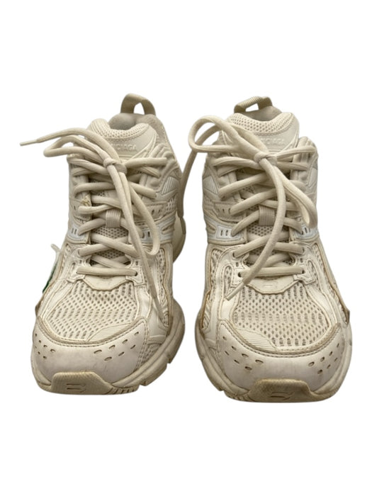 Balenciaga Shoe Size 37 White Synthetic Meteorite Round Toe Trainer Sneakers White / 37