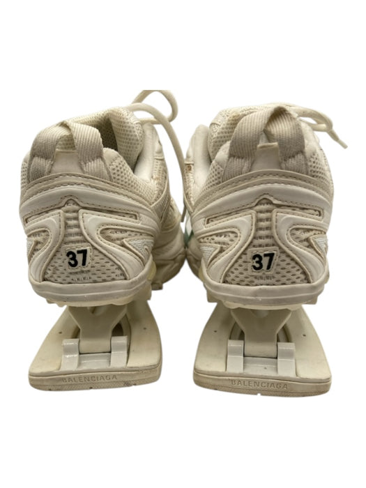 Balenciaga Shoe Size 37 White Synthetic Meteorite Round Toe Trainer Sneakers White / 37
