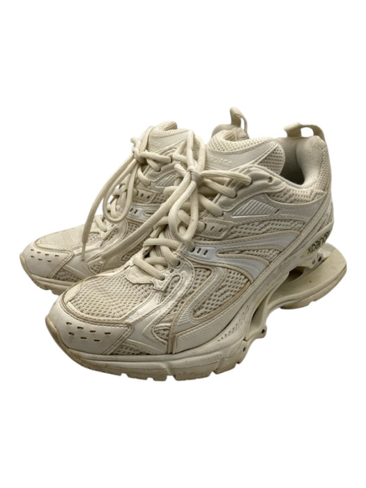 Balenciaga Shoe Size 37 White Synthetic Meteorite Round Toe Trainer Sneakers White / 37