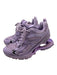 Balenciaga Shoe Size 37 Purple & Black Synthetic Meteorite Round Toe Sneakers Purple & Black / 37