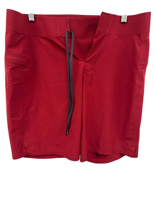 Lululemon Size 32 Red Solid Athleisure Men's Shorts Red / 32