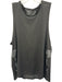 Lululemon Size Est L Black Solid Athleisure Men's Short Sleeve Black / Est L