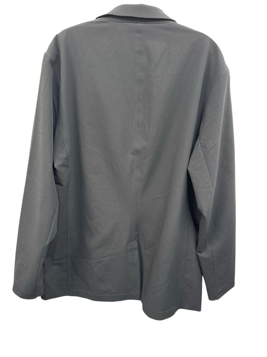 Lululemon Size XL Gray Polyester Solid Buttons Men's Jacket Gray / XL