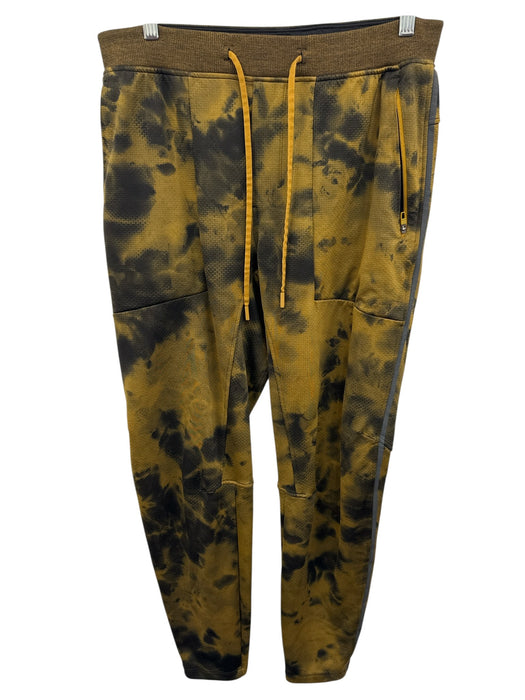 Lululemon Size L Green & Black Nylon Blend All Over Print Men's Pants Green & Black / L