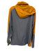 Lululemon AS IS Size XL Orange & Gray Nylon Solid Hoodie Men's Jacket Orange & Gray / XL
