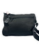 Tumi Black Canvas & Leather Button closure Messenger Men's Bag Black