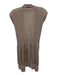 Brunello Cucinelli Size Est M Taupe Gray Missing Fabric Tag Knit Sleeveless Vest Taupe Gray / Est M