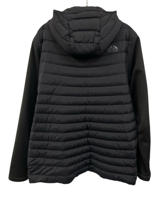 The North Face Size L Black Nylon Quilted Zip Up Men's Jacket Black / L