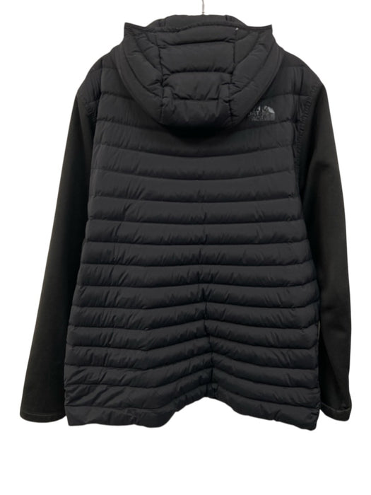 The North Face Size L Black Nylon Quilted Zip Up Men's Jacket Black / L