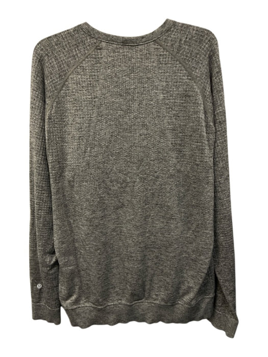 Lululemon Size L Gray Synthetic Pull Over Men's Sweater Gray / L