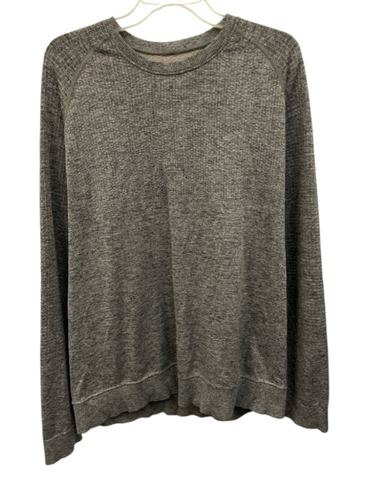 Lululemon Size L Gray Synthetic Pull Over Men's Sweater Gray / L
