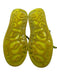 Alexander McQueen Shoe Size 37.5 Green, Purple, White Leather & Suede Sneakers Green, Purple, White / 37.5